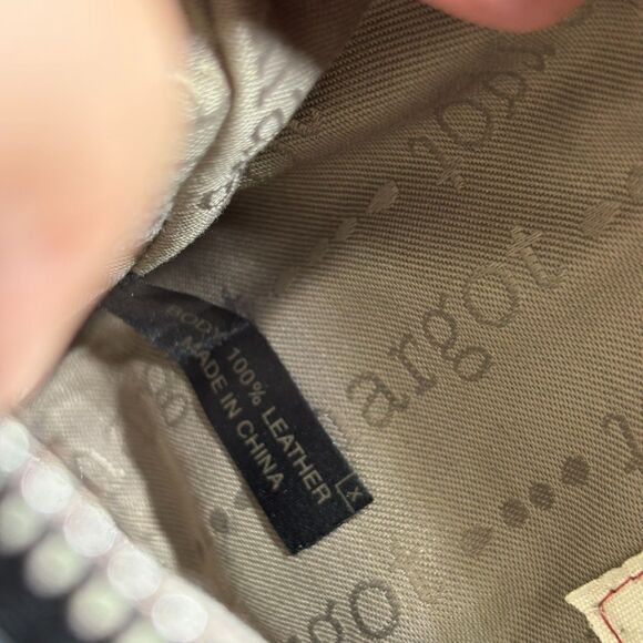 Margot New York | Black Leather Crossbody Purse w/ Silver Hardware | Excellent - Picture 6 of 12